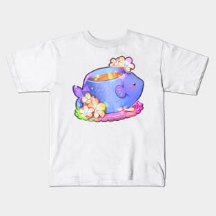 Undertale- Undyne cup Kids T-Shirt